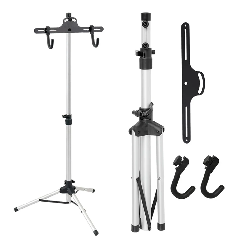 Bicycle Repair Workshop Stand Foldable Maintenance Rack Height Adjustble Extensible Bike Repair Rack Bicycle Maintenance Tool