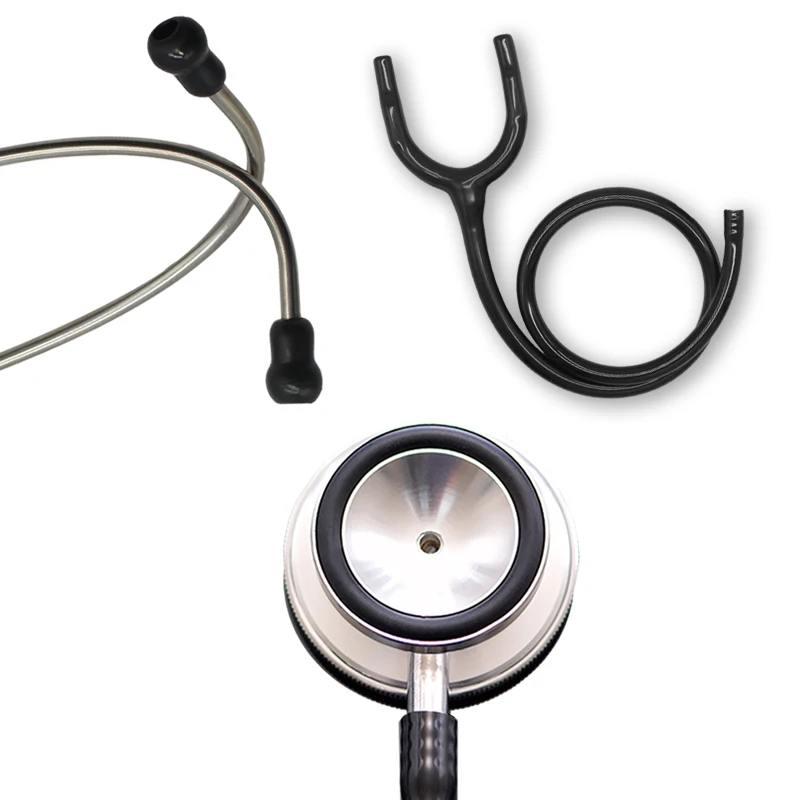 Professional Double-head Double Tube Medical Stethoscope Medical   stethoscope cardiology medical devices for Medical Nurses