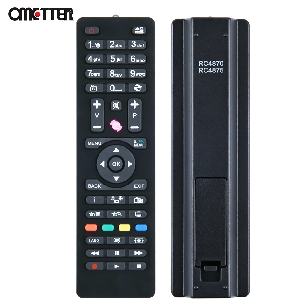 RC4870 RC4875 for TELEFUNKEN RC4849 for HITACHI Smart TV Remote Control TECHWOOD  Telefunken Finlux Shar