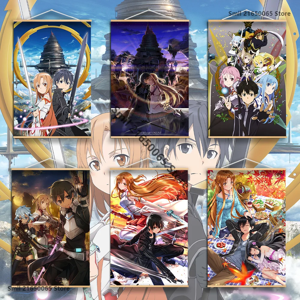 DIY 5D Diamond Painting Sword Art Online Yuuki Asuna Anime Manga Wall Poster Cross Stitch Full Diamond Kit Home Decoration