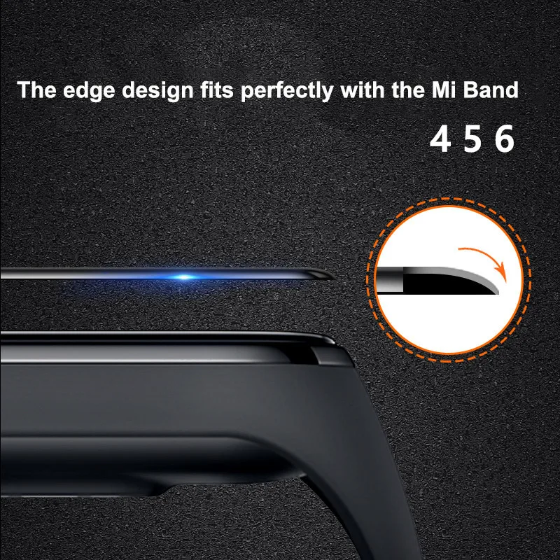 1-5 stücke 3d schutz folie für mi band 6 5 4 volle abdeckung explosions geschützte kratz feste schutz