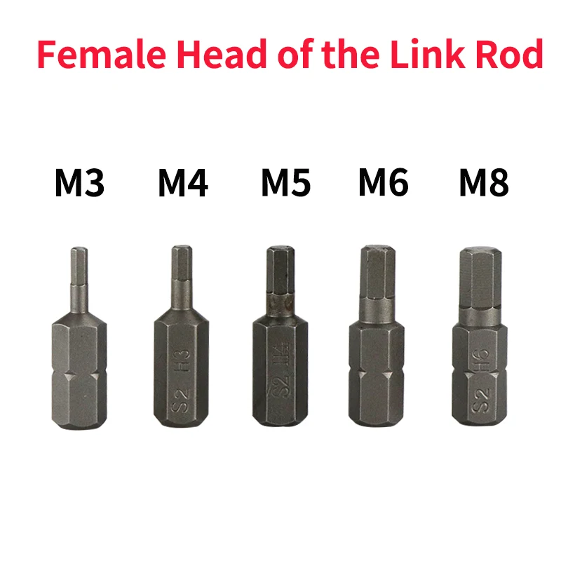 HIFESON Automatic Ramm Rivet Nut Gun Rivet Extended ram head Accessories M3 M4 M5 M6 M8  Electric Riveting Gun Adapter