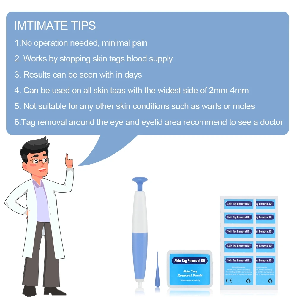 Lescolton Ⅱ Skin Tag Remover To Remover Wart Remover Mole Remover Skin Care Warts Removalผิวปานกลางหมวดหมู่BodyผลBand