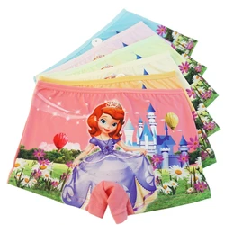 Disney Girl Children Underwears Anime Frozen Girls Kids Baby Underpants Panties Infant Boxer Briefs Elsa Princess 2-8Y Children