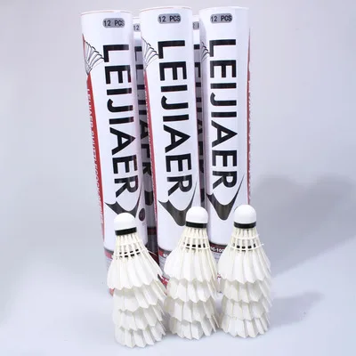 12pcs Badminton Shuttlecock Ball class A  goose  Feather Flying Stability Durable Special competition badminton volantes