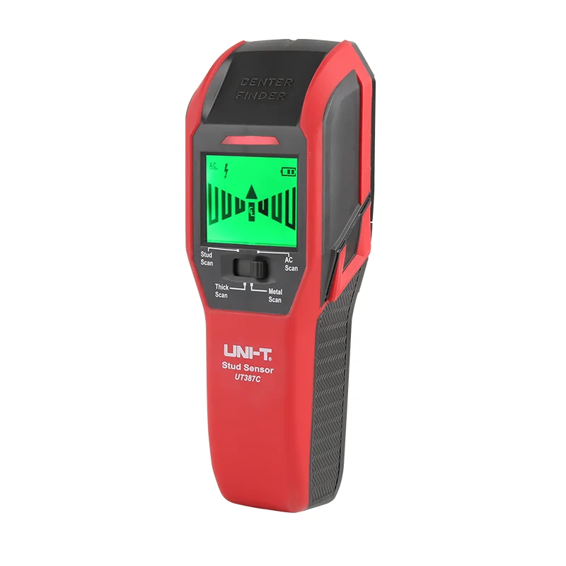 UNI-T UT387C/UT387D Wall Scanner Wood/Metal Water Pipe/Rebar/Copper Pipe/Live Wire Detector