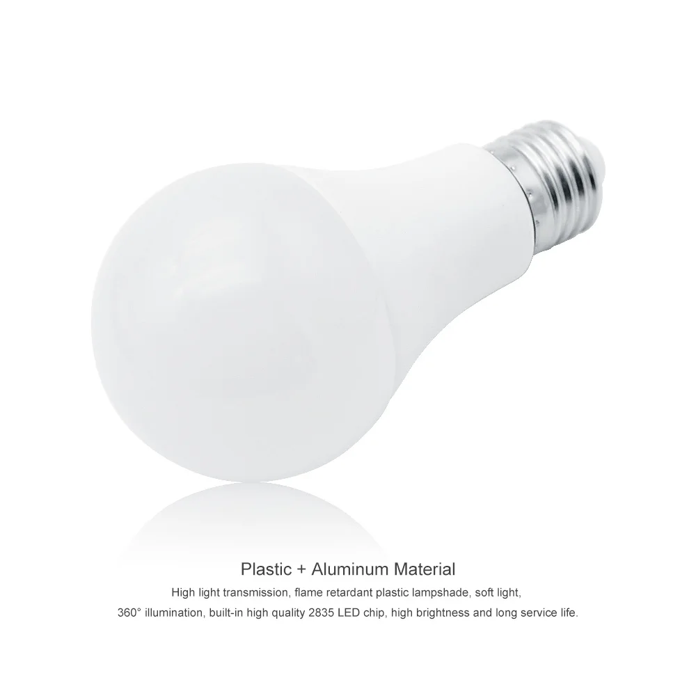 Lâmpada de led e27, luz branca natural, 4000k, 6500k, 3000k, 110v, 220v, 230v, 5w, 7w, 9w, 12w, 15w, economia de energia, bulbo de bolha