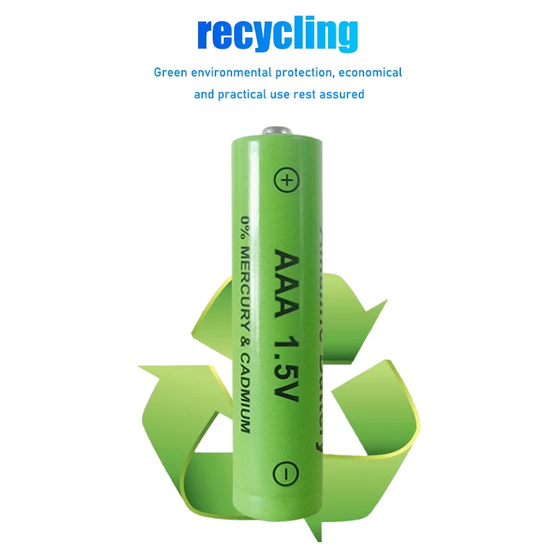 1-4PCS 100% nuova batteria AAA 2200mah 1.5V batteria ricaricabile alcalina AAA per batteria leggera giocattolo telecomandata