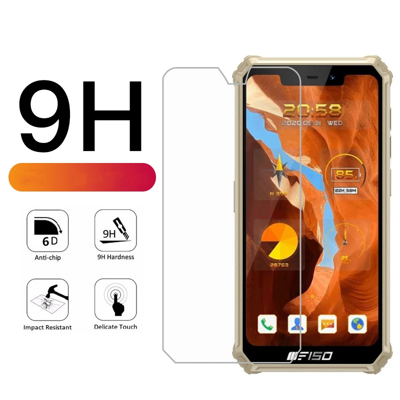 3-1PCS Protective Glass on Oukitel Bison 2021 Screen Protector 9H Tempered Glass Cover For F150 Bison 2021 Pelicula De Vidro