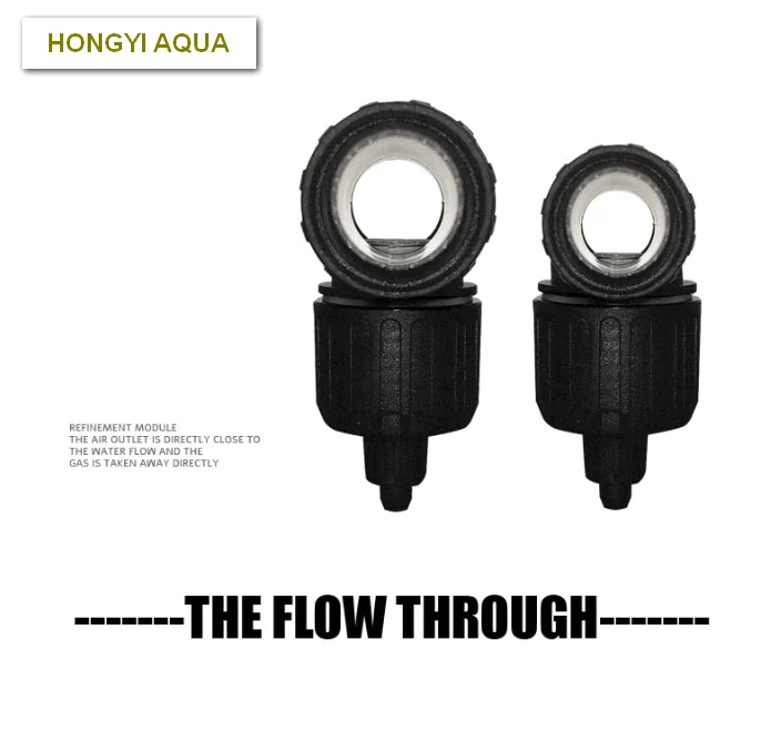 HONGYI Super CO2 Diffusor Zerstäuber 4 In 1 Externe Aquarium Überprüfen Ventil Blase Zähler Ersetzen Keramik – Detail 5