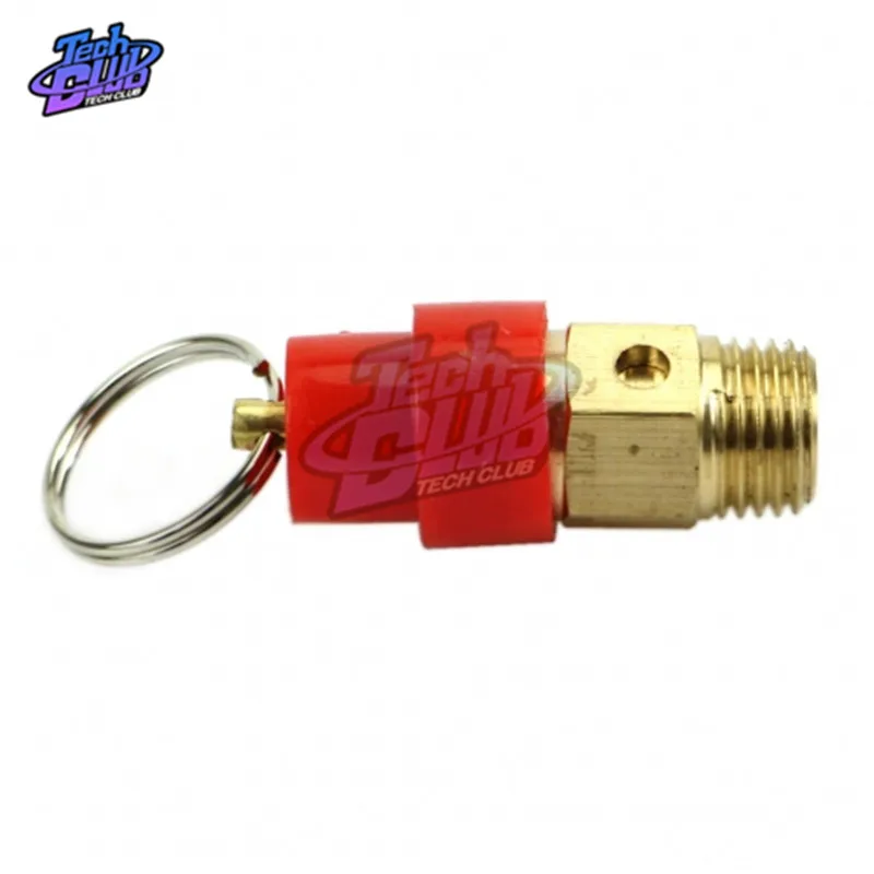 1/4 ''BSP 1/3/4/5/6/7/8/10KG Valvola limitatrice di sicurezza del compressore d'aria Regolatore di rilascio della pressione 9mm di diametro per tubazioni di pressione