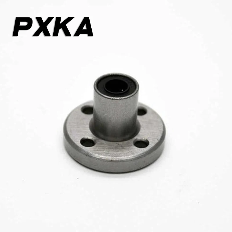 round flange seat high speed steel ball LMF6UU inner diameter 6MM precision linear bearing
