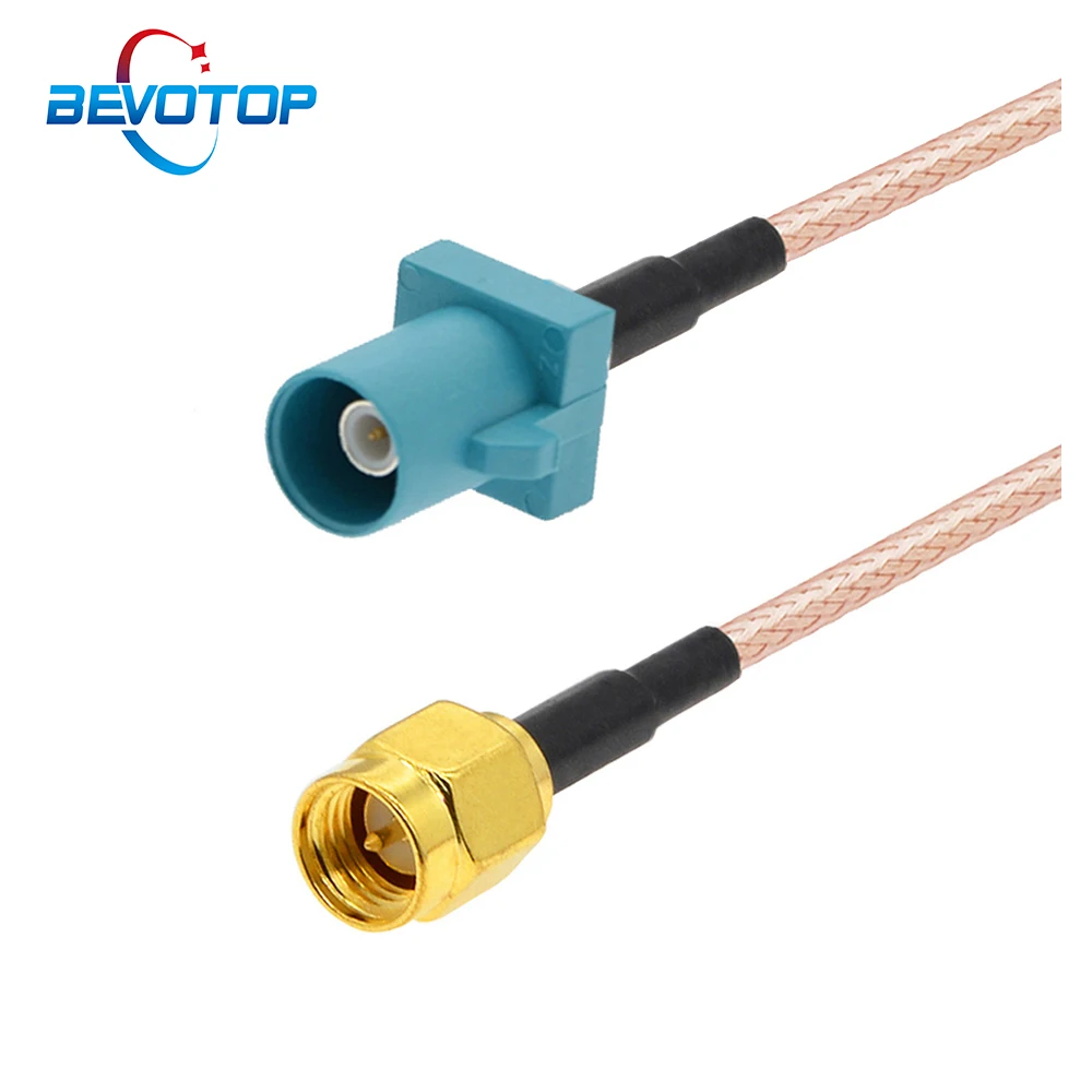 

Fakra Z Male Plug to SMA Male GPS Antenna Fakra Extension Cable RG316 Pigtail Jumper for VW Seat Benz Ford 15CM~7M BEVOTOP