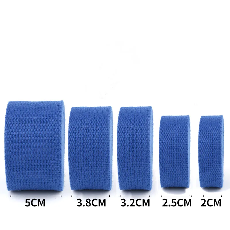 25mm Canvas Ribbon Belt Bag Thickening Cotton Webbing Canvas Webbing Knapsack Strapping Sewing Dog Collar Accessories