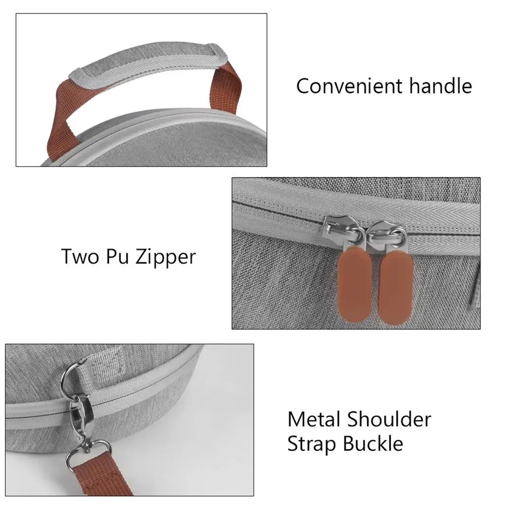 เก็บกระเป๋ากระเป๋าสำหรับ Harman Kardon Onyx Studio 5/6ลำโพงไร้สาย EVA กันน้ำกันฝุ่นกระเป๋า Shell