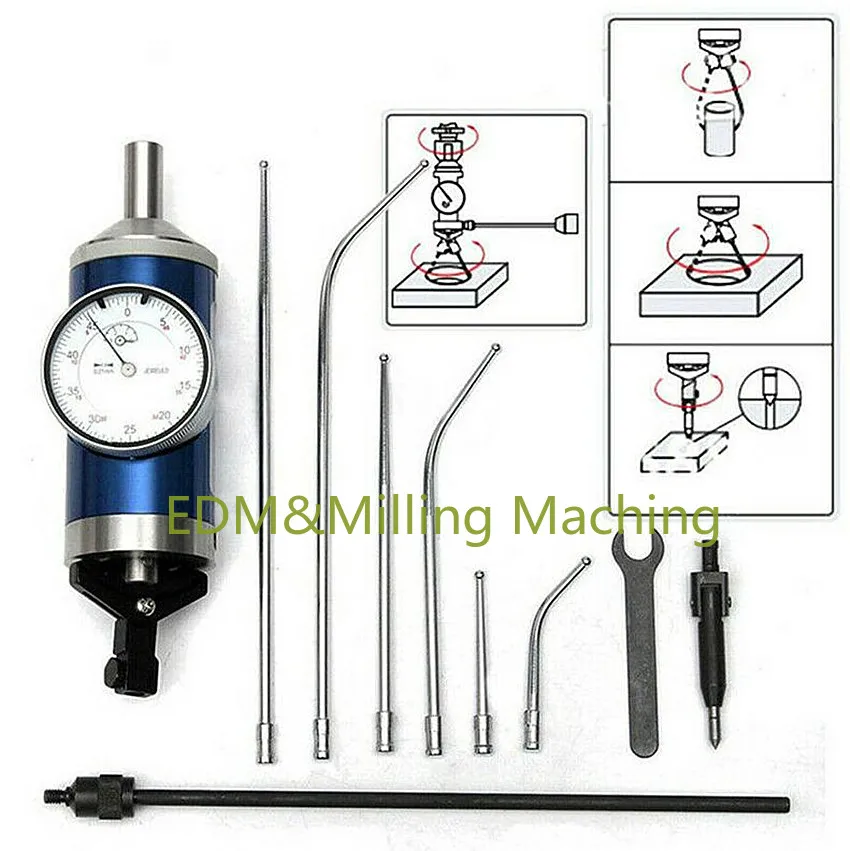 Imagem -04 - Indicador de Centralização Coaxial Co-ax Máquina de Trituração de Precisão Dial de Teste para Máquina de Trituração Cnc Torno