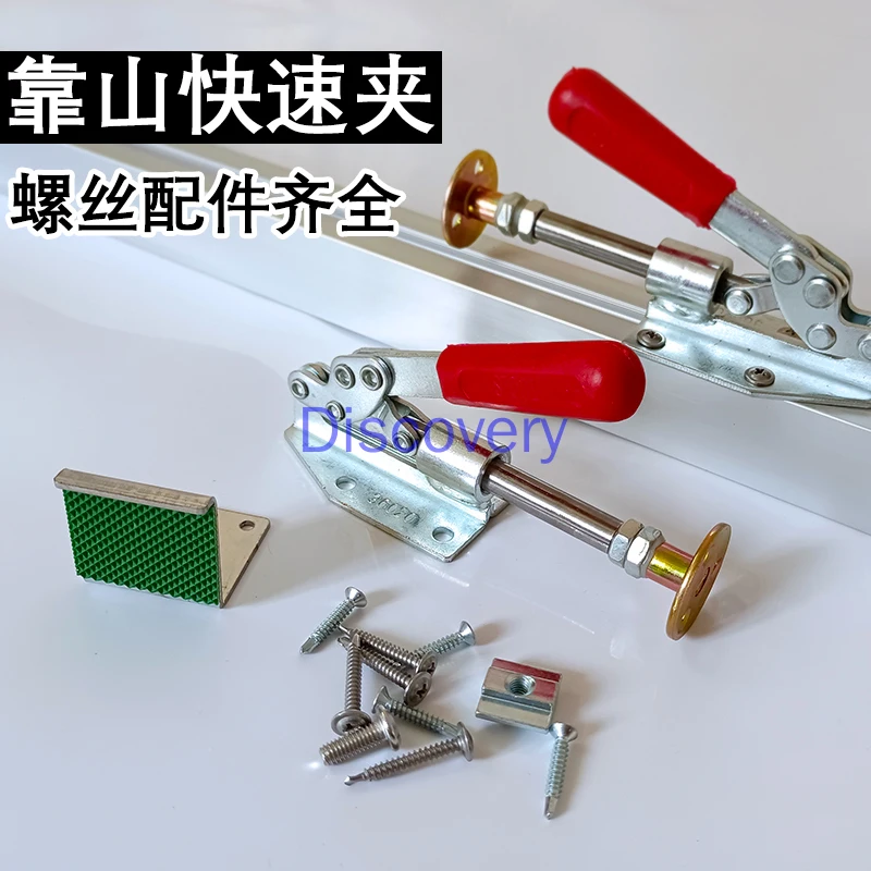 النجارة الداعم المشبك المنشار الجدول دفع الجدول المنشار الملحقات بواسطة حاكم تحديد المواقع قوية سريعة كليب أداة مشبك ثابت