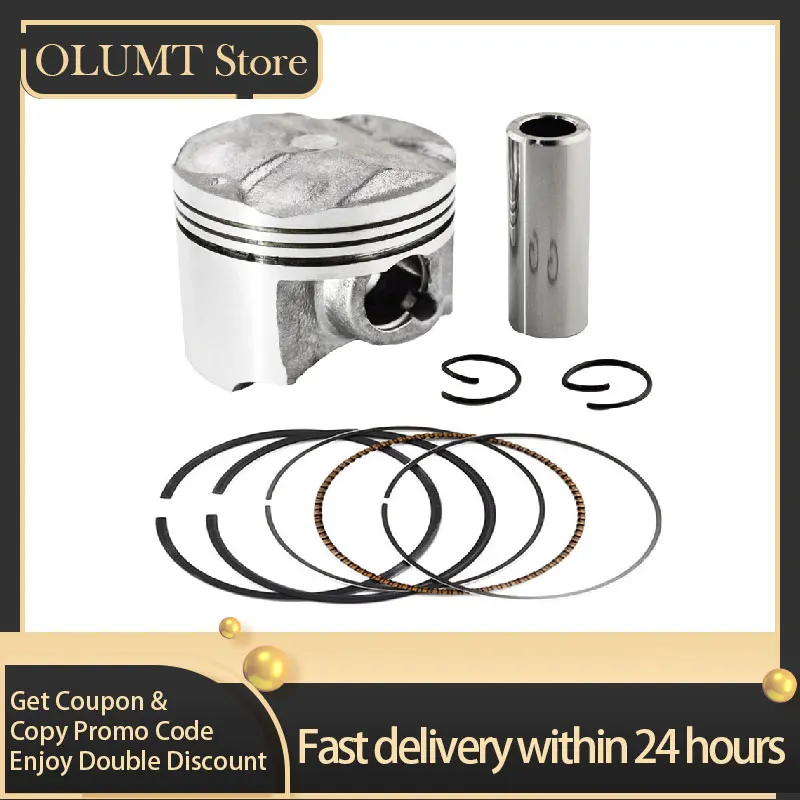 Motorcycle Accessories Cylinder Bore Size 48mm 48.25mm 48.5mm Piston Rings Full Kit For YAMAHA FZR250RR FZR250 RR ZEAL250 3LN