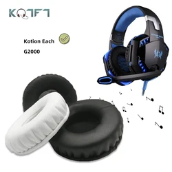 Kqtft 1 Paar Vervangende Oorkussens Voor Kotion Elke G2000 G 2200G-2000G 2000 2200 Headset oorkussen Oorbeschermer Cover Kussen Cups