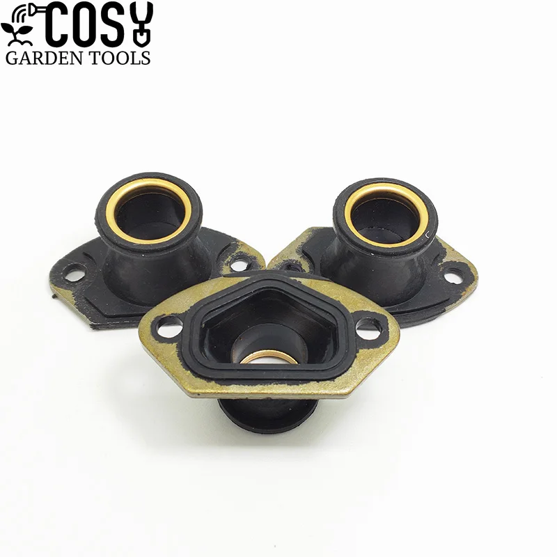 

52CC/58CC Universal Chainsaw Intake Pipe Nozzle Copper Ring Gasoline Saw Inlet Tube Spare Parts Garden Tool Accessories