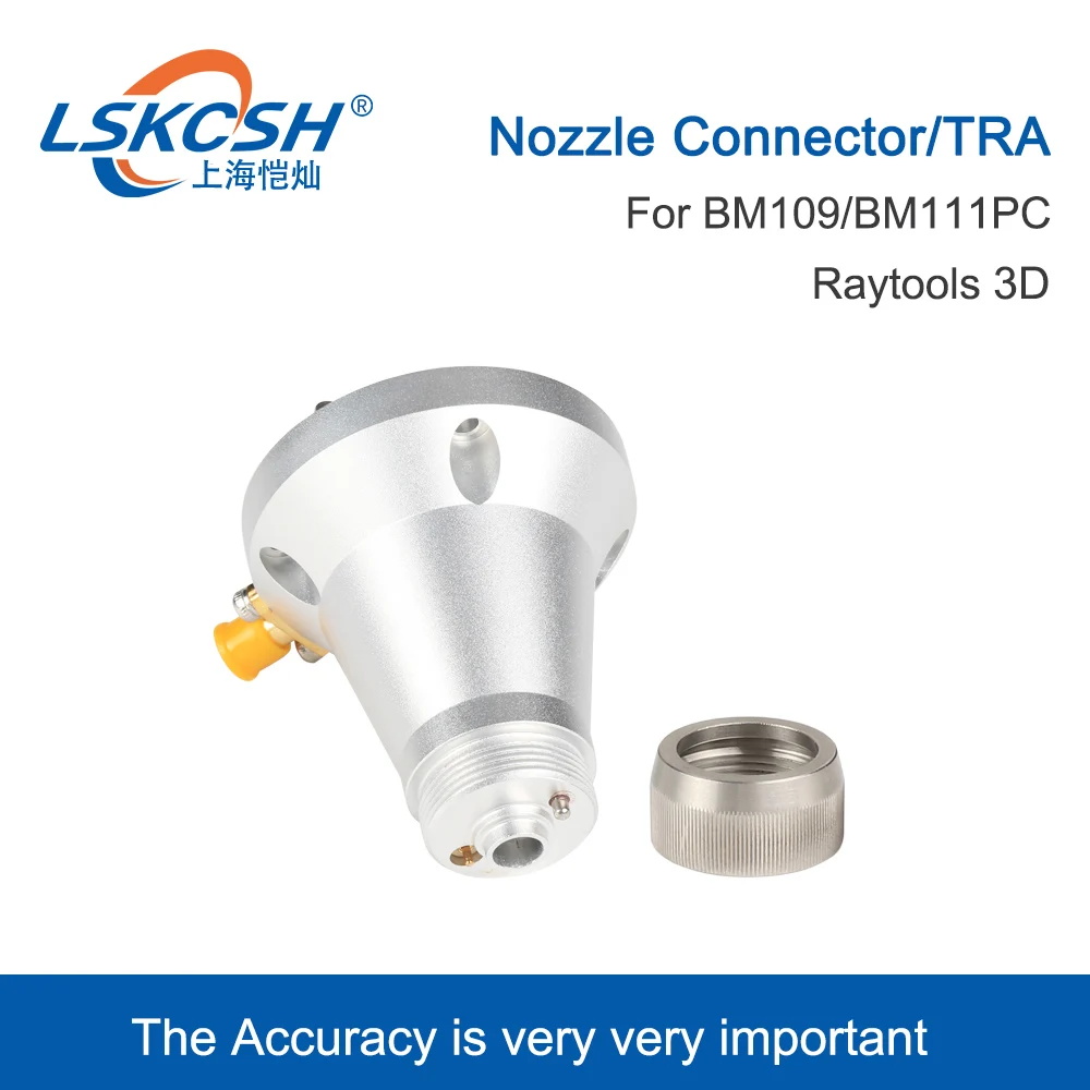 Imagem -02 - Lskcsh-bico Conector de Laser em Fibra Capacidade de Sensor Tra para Bm109 Bm111 Cabeça de Corte a Laser 3d