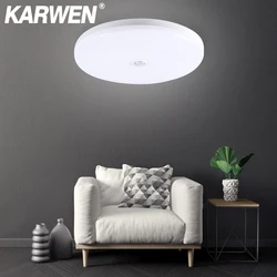 KARWEN PIR Motion Sensor Ceiling Light Sound sensor Modern UFO Ceiling Lamp Surface Mount Lighting Fixture For Living room