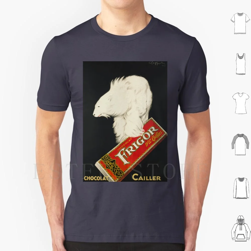 Leonetto Cappiello-Chocolat Frigor , 1929 , Art Deco Poster T Shirt Men Cotton 6xl 1920 1930 1920s 1930s Art Art Art Art