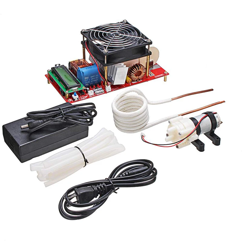 

2000W ZVS Induction Heating Module Full Set, Electric Welding Machine for Quenching and Heating Melting