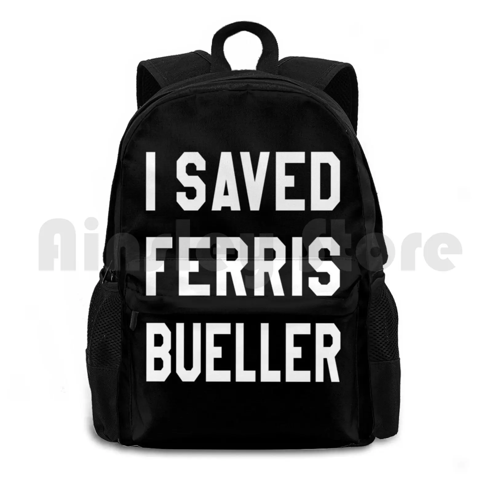 

I Saved Ferris Bueller, рваная средняя школа 80-х годов, оригинальный походный рюкзак, водонепроницаемый рюкзак для кемпинга, путешествий, дня