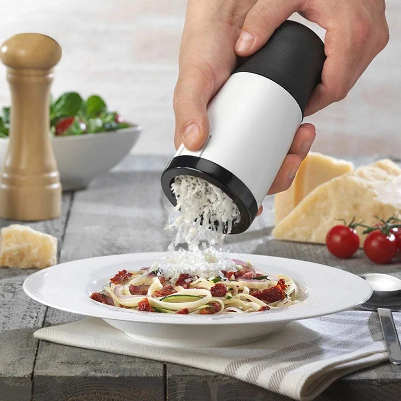 Rotary Cheese Grater Kitchen Tool Stainless Steel Cheese Cutter Grinding Chopper