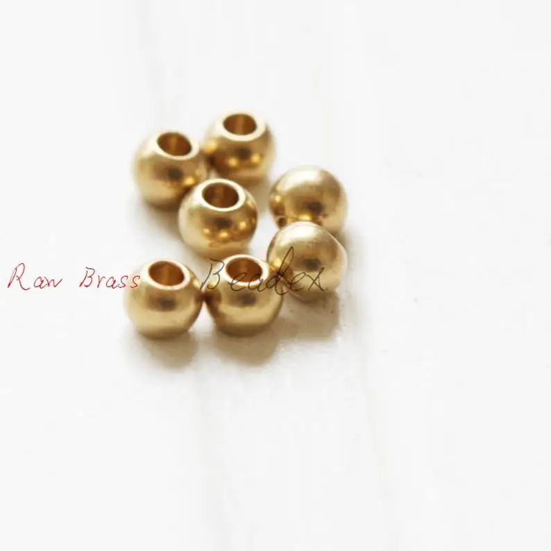 Solid Brass Ball Spacer - 4mm (1732C)