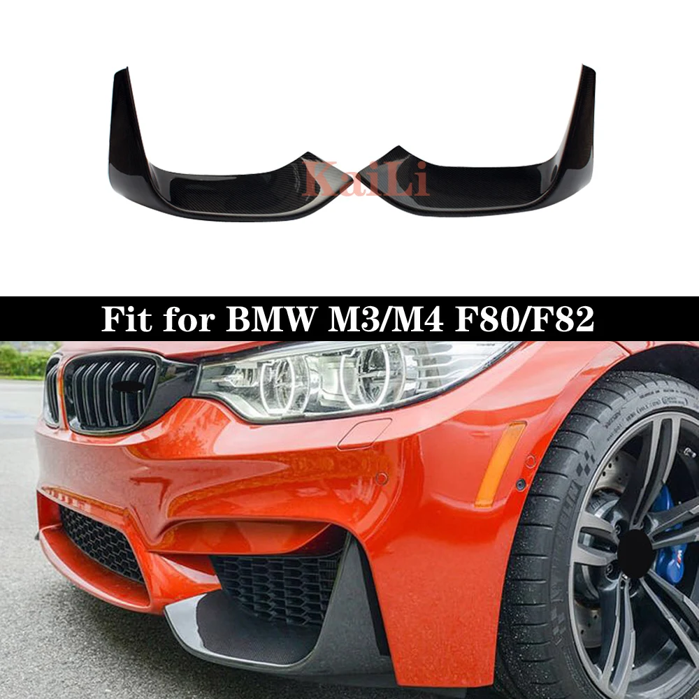 

Front Splitter For BMW F80 M3 F82 M4 Carbon Fiber MP Front Bumer Flip 2014+