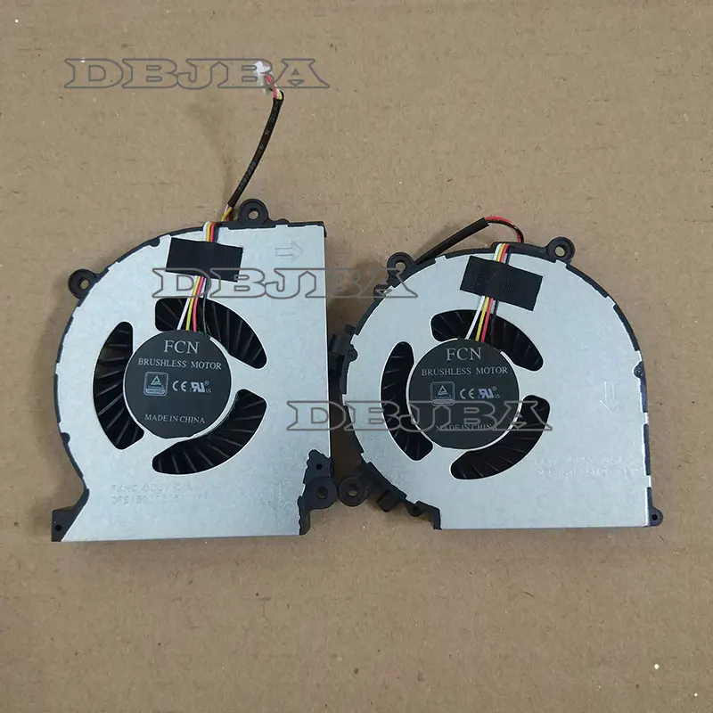 

CPU+GPU Cooling Fan For Shenzhou Hasee K670D -G4D5 G4E5 G4T5 G4A5 G6D3 CNB5S0