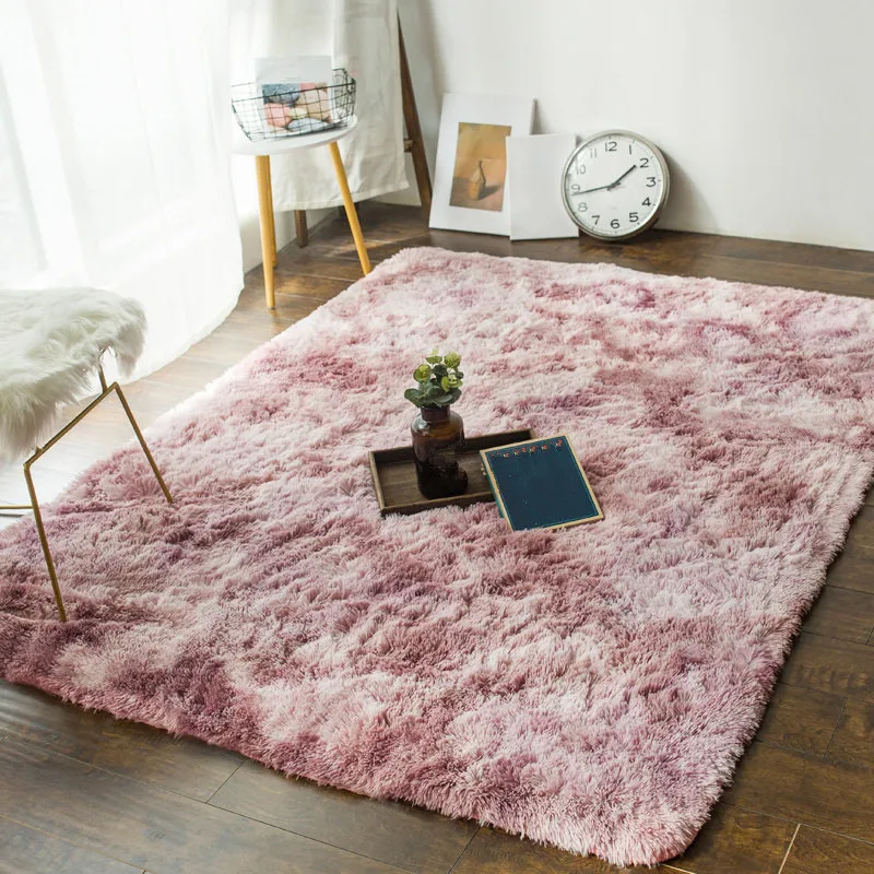 

Motley Plush Carpets For Living Room Soft Fluffy Rug Home Decor Shaggy Carpet Bedroom Sofa Coffee Table Floor Mat Cloakroom Rugs