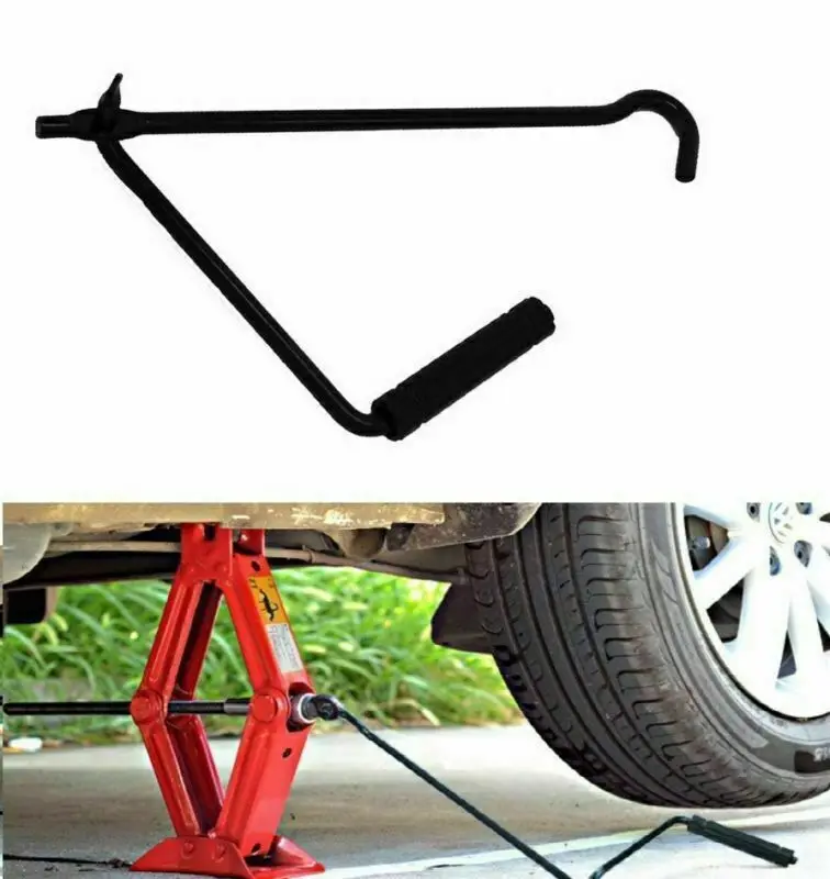 Foldable Auto Repair Jack Handle Hand Jack Rocker For Auto Repair Jack Handle Jack Folding Handle Scissor Jack Rocker General