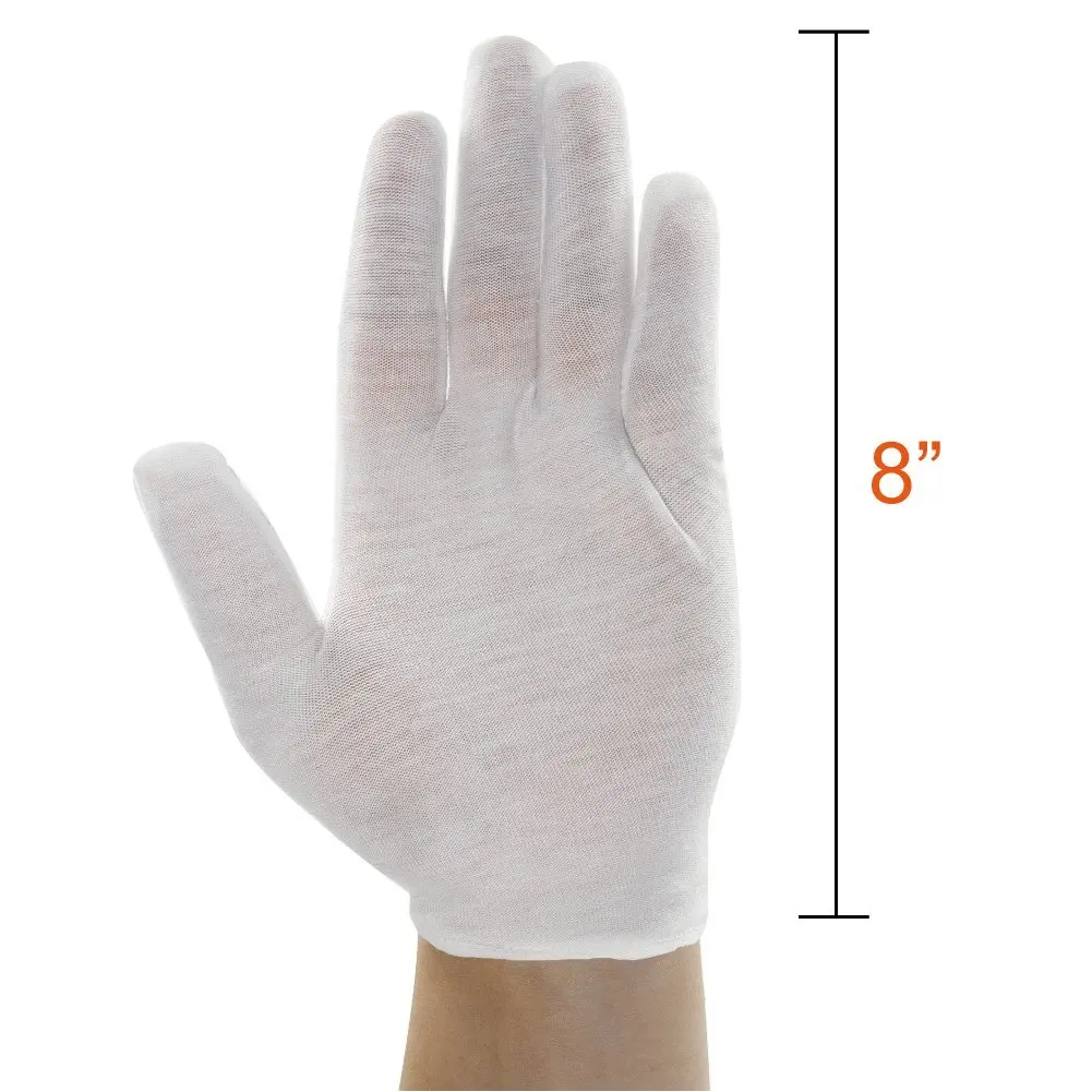 1Pair Spring Summer Gloves Woman Man White Etiquette Thin Stretch Sunscreen Gloves Dance Tight Jewelry Gloves Driving Gloves Hot