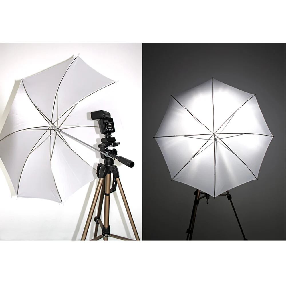 SH 33 "83CM Phản Quang Ánh Sáng Mềm Mại Dù Chụp Ảnh Đèn Flash Studio Ảnh Phản Quang Hạt Mịn Vải Dù