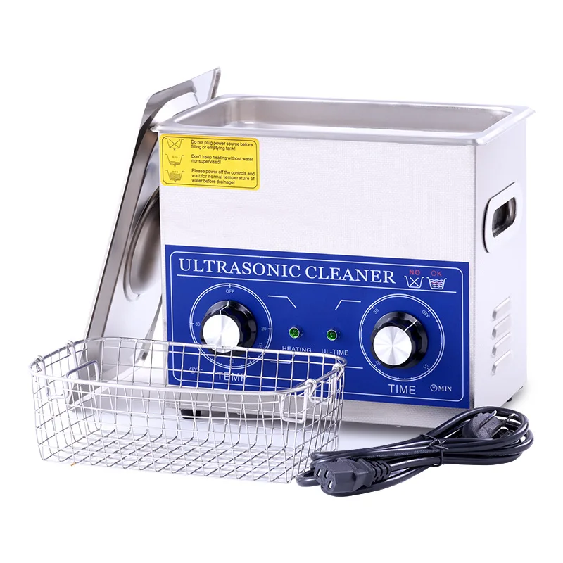 Dental Tools Ultrasonic Cleaner 3.2L 120W Clean Instrument Denture Portable Washing Machine