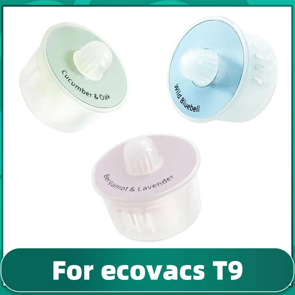 Hương Thơm Viên Hơi Nước Hoa Làm Thơm Phòng Hộp Cho ECOVACS Debot T9 Max/Công Suất/Aivi/T10 Plus Hút Chân Không bụi Phần