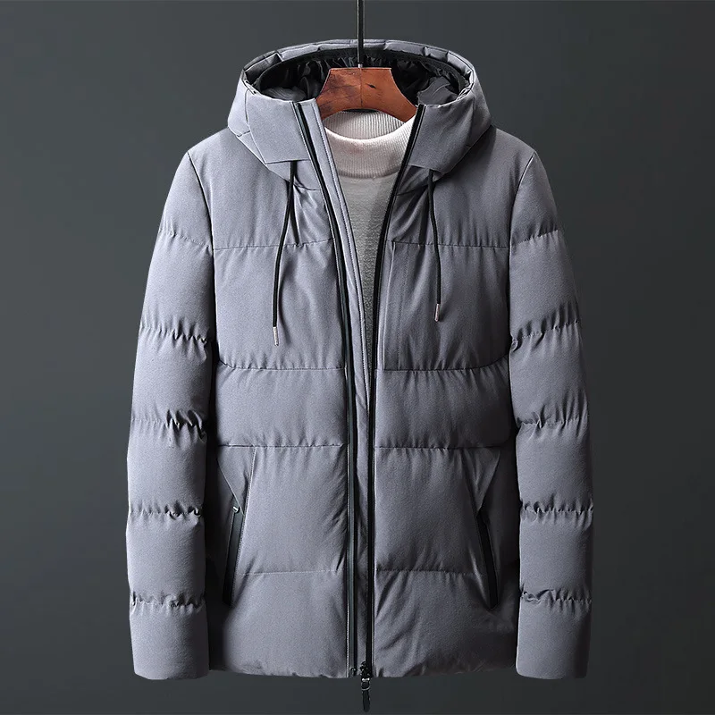 Jackets Men Coats Parka Winter Clothes Parkas Youth Smart Casual Thicked Male Keep warm 5XL Fashion Icebear Hombre