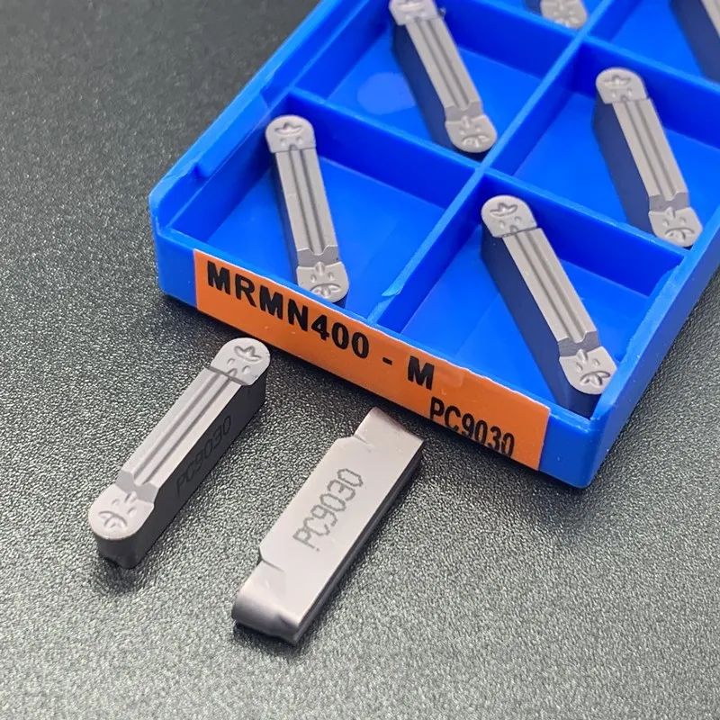 Herramientas de torneado, insertos de carburo CNC, cortador de torno, pieza de separación y ranurado, MRMN200, MRMN300, MRMN400, NC3020, NC3030, PC9030, 10 Uds.