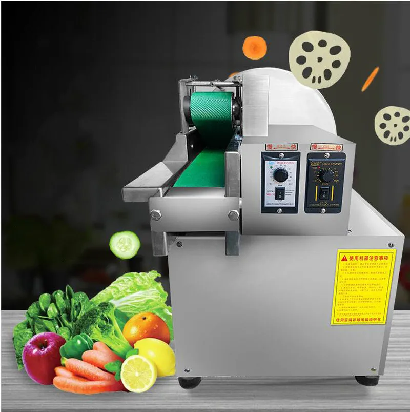 ماكينة تقطيع الخضراوات متعددة الوظائف ماكينة الخضروات التجارية ماكينة تقطيع الخضروات الأوتوماتيكية ماكينة تقطيع البصل