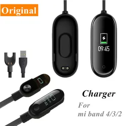 Chargers For Xiaomi Mi Band 4 3 Replacement Cord USB Charging For Mi Band 4 Smart Wristband Accessorice Mi band 2 Charging Cable