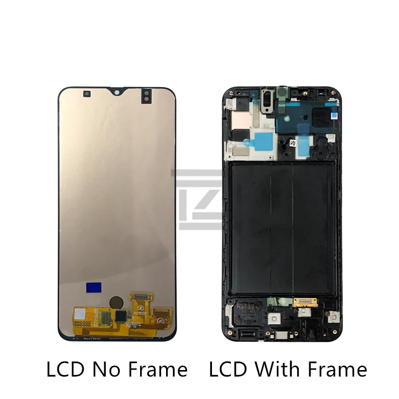 For Samsung galaxy A50 LCD A505F/DS A505F A505A Touch Screen Digitizer Assembly with frame For Samsung A50 display repair parts