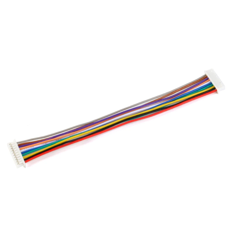 5Pcs Cable Connector XH 1.25 28AWG JST Double Electronic Wire Connectors 2/3/4/5/6/7/8/9/10 Pin 10cm DIY Line Reverse Direction