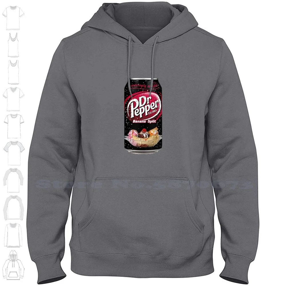 Dr Pepper Banana Split Can Hoodies Sweatshirt For Men Women Dr Pepper Soda Drink Can Dr Pepper Can Dr Pepper Dr