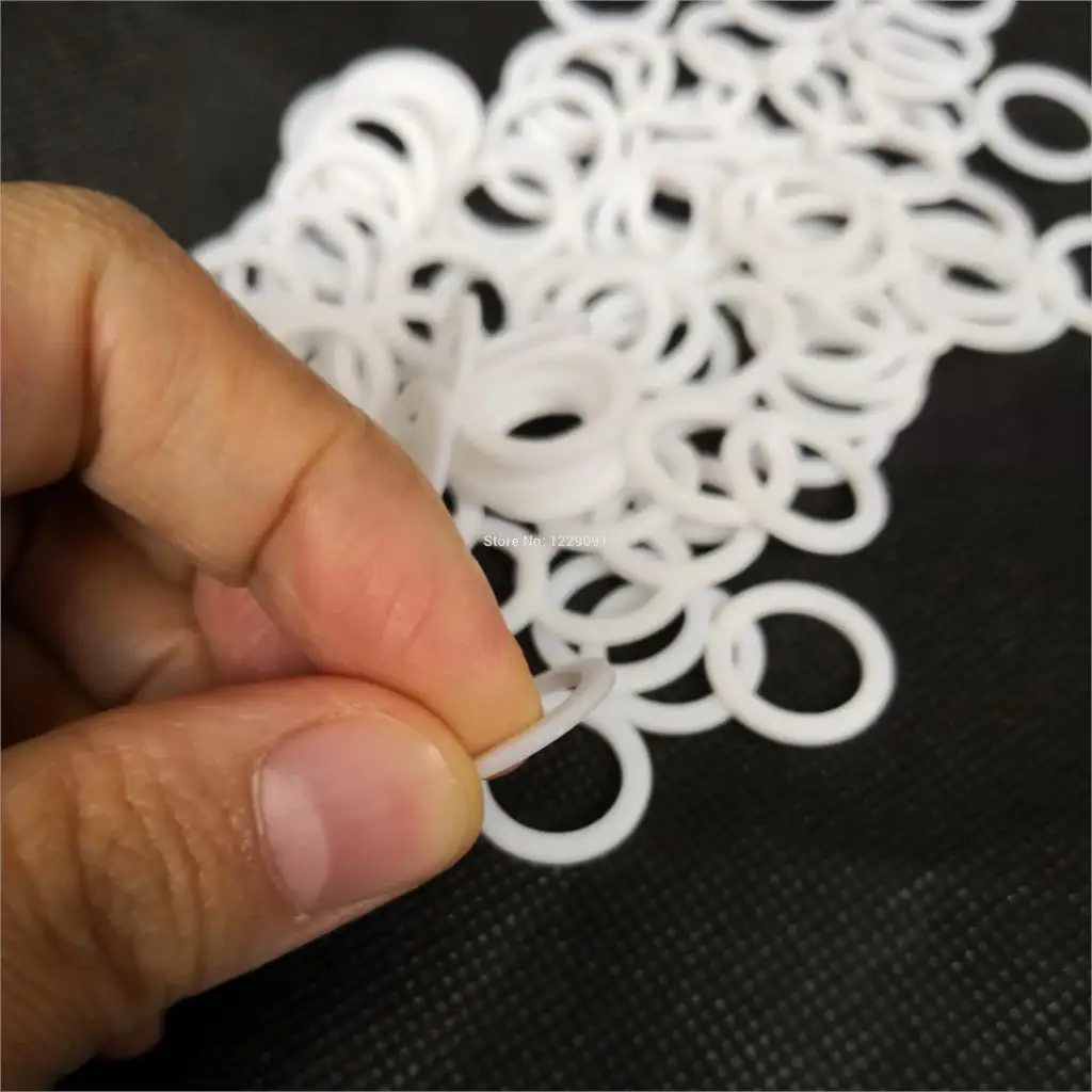 1000 pieces PTFE gasket seal o ring High precision PTFE gasket F4 gasket