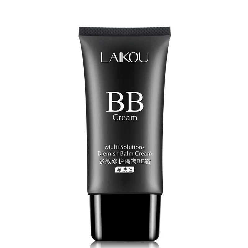 LAIKOU BB Cream Concealer Foundation Make Up Natural Dark Makeup Cosmetics Light Moisturizing Multi Sulution Blemish Balm Cream