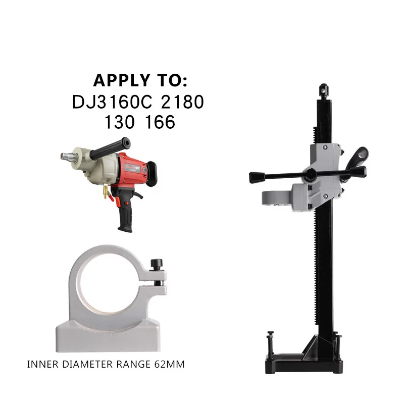 Imagem -02 - Diamante Bracket Máquina de Perfuração Alumínio Broca Titular Água Broca Stand Rack No.5 62 mm