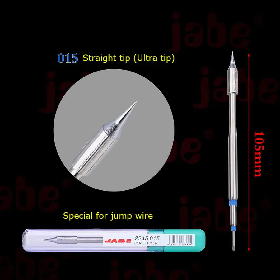 Jabe UD-1200 Lead Free Electronic Solder Iron Tip Original Nozzle Mobile Phone Fingerprint Flying Wire Repair Welding Tool